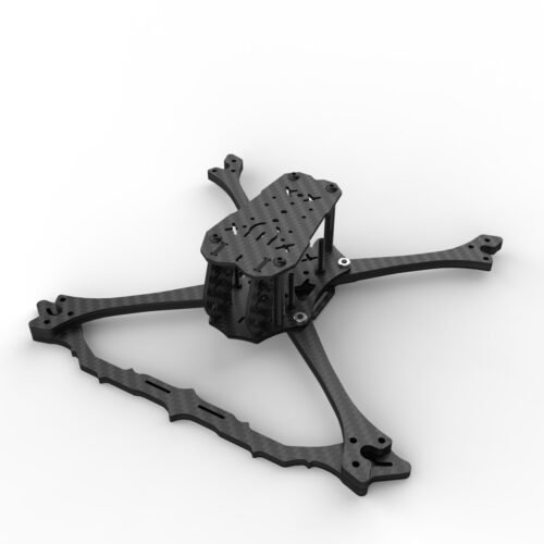 Châssis FPV Endorfine 5.1" racing par Jerome C — split-deck carbone T700