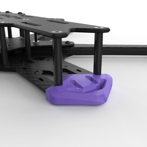 Bumper Arriere violet Jeno 7"