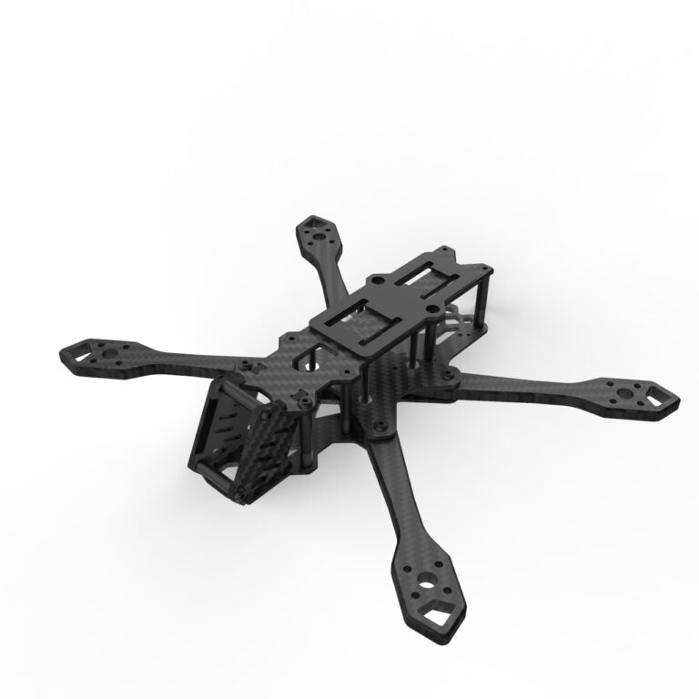 Châssis FPV JeNo 6 pouces Classic en carbone, compatible DJI O3 et O4 Pro