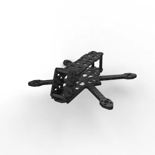 Châssis FPV JeNo Pocket 2.5 pouces 24g en carbone, micro-drone compatible DJI O4 Lite
