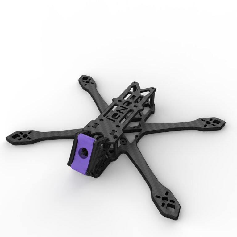 Châssis FPV JeNo Custom 3.5" par Jéjé FPV — remix taillé pour DJI O4 Pro