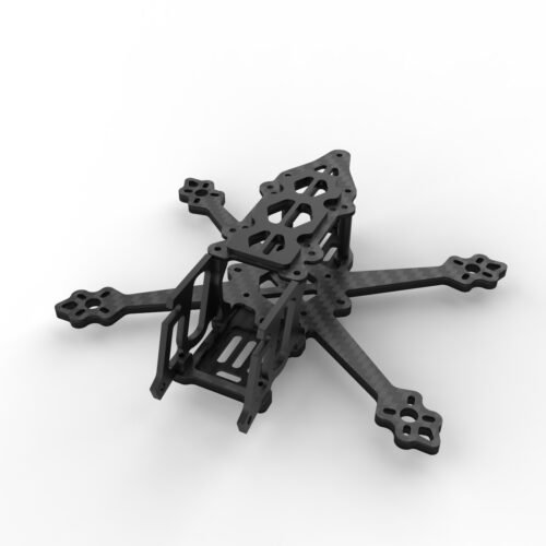 Châssis FPV Colibri 2.5 Pro par Clément Temey — ultraléger sub-250g avec géométrie Wild X