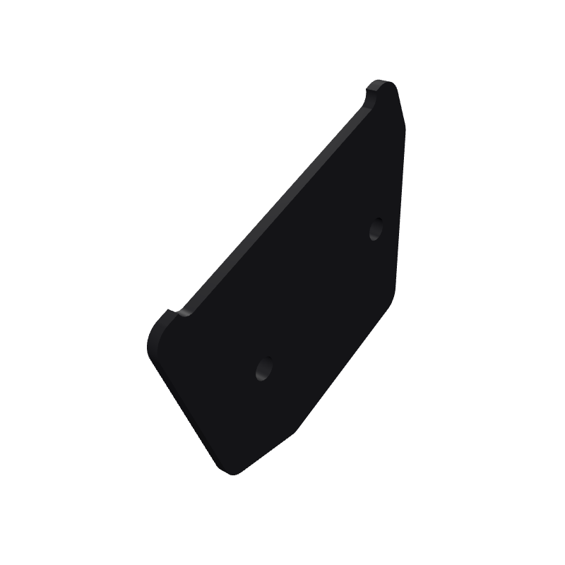 Cale de cam plate fixe DJI O4 Pro JeNo 3″/3,5″
