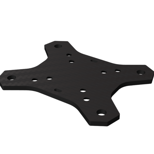 Pragma C 5″ — Middle plate (stack)